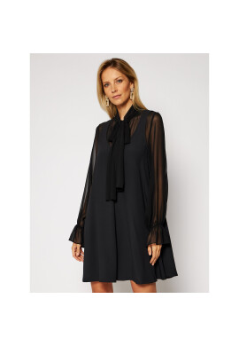 Sportmax Code Коктейлна рокля Lord 72260105 Черен Relaxed Fit - Pepit.bg