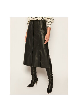 Sportmax Code Кожена пола Gerusia 74060106 Черен Regular Fit - Pepit.bg