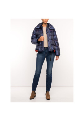 Sportmax Code Пухено яке 74860196 Тъмносин Oversize - Pepit.bg
