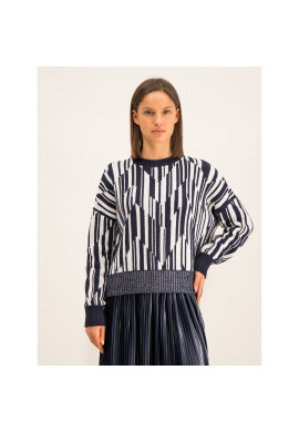 Sportmax Code Пуловер Uscio 73660195 Тъмносин Oversize - Pepit.bg