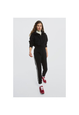 Sprandi Долнище анцуг AW21-SJD020 Черен Regular Fit - Pepit.bg