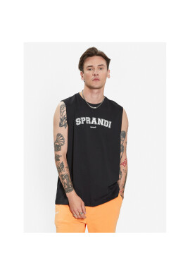 Sprandi Мъжки топ SP3-TPM012 Черен Regular Fit - Pepit.bg