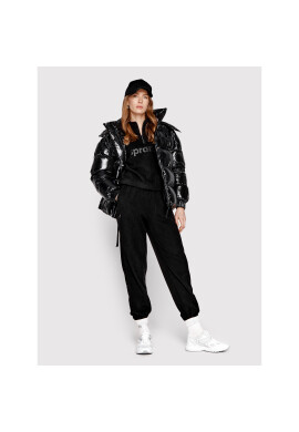 Sprandi Пухено яке SP22-KUD521 Черен Regular Fit - Pepit.bg