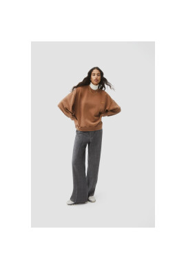 Sprandi Суитшърт AW21-BJD024 Кафяв Oversize - Pepit.bg