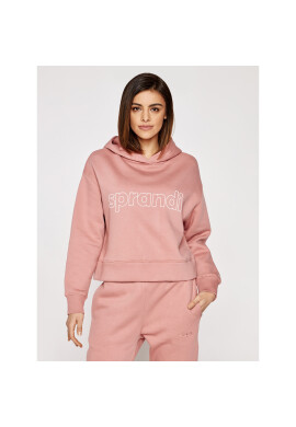 Sprandi Суитшърт SS21-BLD003 Розов Regular Fit - Pepit.bg