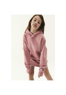 Sprandi Суитшърт SS21-BLK006 Розов Regular Fit - Pepit.bg