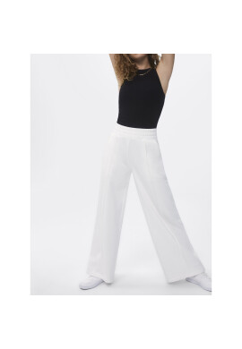 Sprandi Текстилни панталони SP22-SPD001 Бял Relaxed Fit - Pepit.bg
