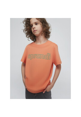 Sprandi Тишърт SS21-TSB003 Оранжев Regular Fit - Pepit.bg