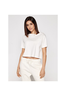 Sprandi Тишърт SS21-TSD002 Бежов Cropp Fit - Pepit.bg