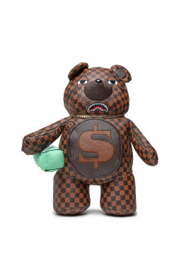 SPRAYGROUND Раница Teddybear Checkered 910B4409NSZ Кафяв - Pepit.bg