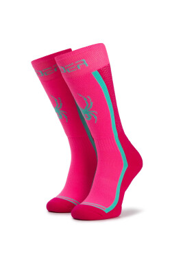 Spyder Чорапи дълги дамски Sweep Socks 198070 L Розов - Pepit.bg