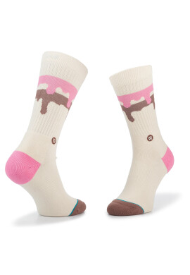 Stance Дълги чорапи unisex Melt Down M556C18MED Бежов - Pepit.bg