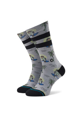 Stance Дълги чорапи unisex Surfing Monkey A556A21SMK Сив - Pepit.bg
