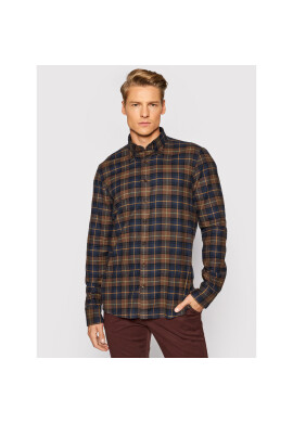 Stenströms Риза 712261 8222 Кафяв Slim Fit - Pepit.bg