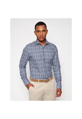 Stenströms Риза 712751 8131 Тъмносин Slim Fit - Pepit.bg