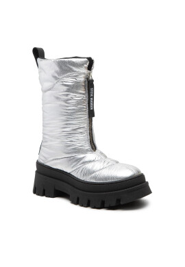 Steve Madden Ботуши Savannah SM11002017-04004-751 Сребрист - Pepit.bg