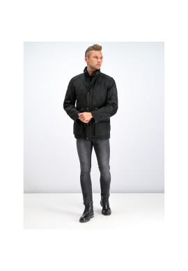Strellson Пухено яке 10007584 Черен Regular Fit - Pepit.bg