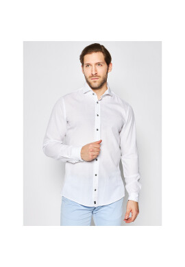 Strellson Риза Carlo2 30020197 Бял Regular Fit - Pepit.bg