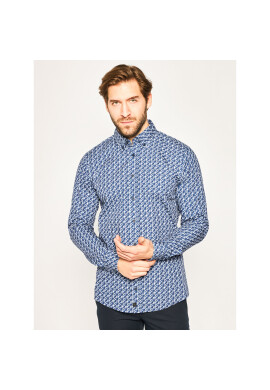Strellson Риза Core 30020196 Тъмносин Regular Fit - Pepit.bg