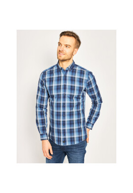 Strellson Риза Core 30020199 Тъмносин Regular Fit - Pepit.bg