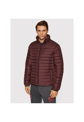 Superdry Пухено яке Studios M5011103A Бордо Regular Fit - Pepit.bg