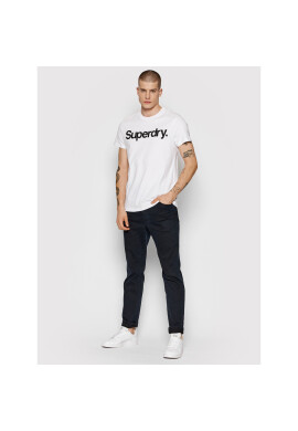 Superdry Тишърт Cl Tee M1011355A Бял Regular Fit - Pepit.bg