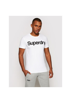 Superdry Тишърт Core M1010248A Бял Regular Fit - Pepit.bg