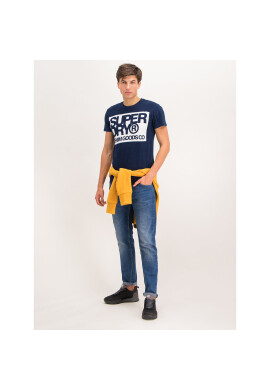 Superdry Тишърт M1000003A Тъмносин Regular Fit - Pepit.bg