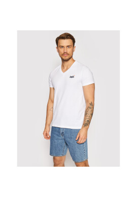 Superdry Тишърт Ol Classic Vee Tee M1010209A Бял Regular Fit - Pepit.bg