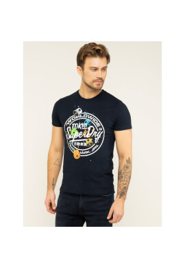Superdry Тишърт Super 5 Tee M1000094A Черен Regular Fit - Pepit.bg
