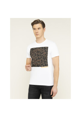 Superdry Тишърт Ticket Type 3D Camo Tee M1000097A Бял Regular Fit - Pepit.bg