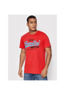 Superdry Тишърт Vl Ac M1011342A Червен Regular Fit - Pepit.bg