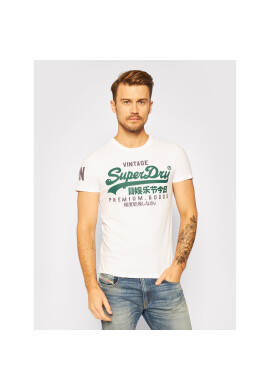Superdry Тишърт Vl Ns M1010411A Бял Regular Fit - Pepit.bg