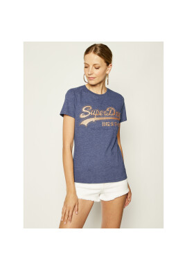 Superdry Тишърт W1000040A Тъмносин Regular Fit - Pepit.bg