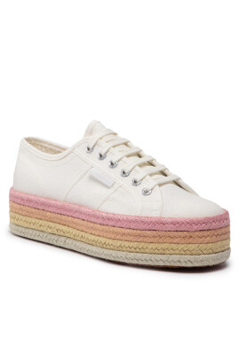 Superga Еспадрили 2790 Multicolor Rope S3114CW Бял - Pepit.bg