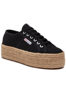 Superga Еспадрили 2790 Rope S51186W Черен - Pepit.bg