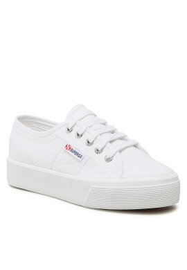 Superga Гуменки 2730 Mid Platform S2127IW Бял - Pepit.bg
