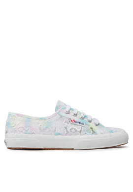 Superga Гуменки 2750 Macrame Tie Dye S81217W Бял - Pepit.bg