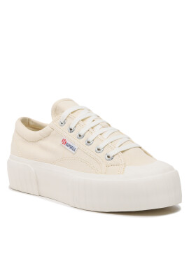 Superga Кецове 2631 Stripe Platform S5111SW Бежов - Pepit.bg