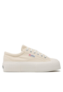 Superga Кецове 2631 Stripe Platform S5111SW Бежов - Pepit.bg
