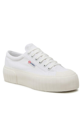 Superga Кецове Stripe Platform 2631 S5111SW Бял - Pepit.bg