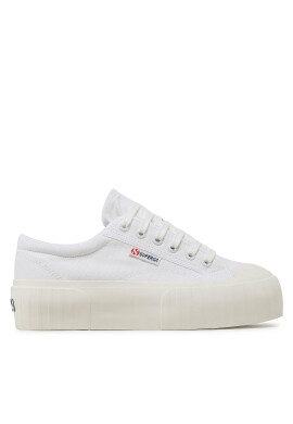 Superga Кецове Stripe Platform 2631 S5111SW Бял - Pepit.bg