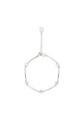 Swarovski Гривна Constella 5641680 Сребрист - Pepit.bg