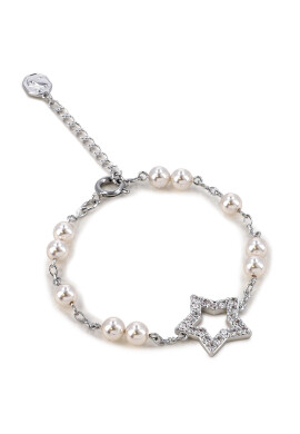Swarovski Гривна Stella 5645385 Сребрист - Pepit.bg