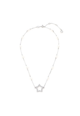 Swarovski Колие Stella 5645379 Сребрист - Pepit.bg
