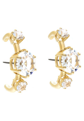 Swarovski Обици Constella 5616919 Златист - Pepit.bg