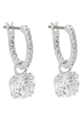 Swarovski Обици Constella 5636717 Сребрист - Pepit.bg