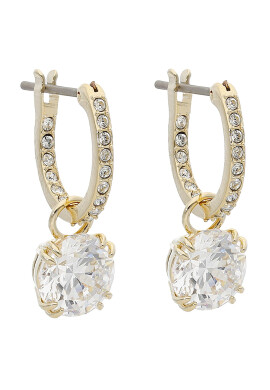 Swarovski Обици Constella 5638802 Златист - Pepit.bg
