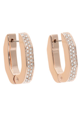Swarovski Обици Dextera 5634993 Розов - Pepit.bg