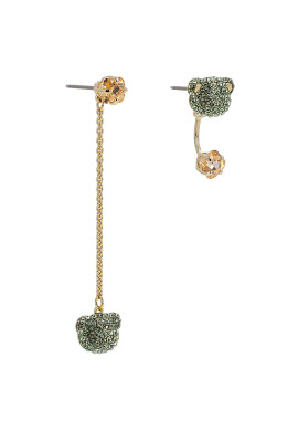 Swarovski Обици Teddy 5642981 Златист - Pepit.bg